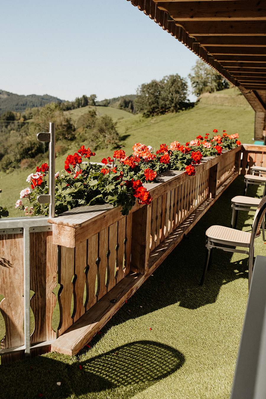 Dachzimmer Trampolin