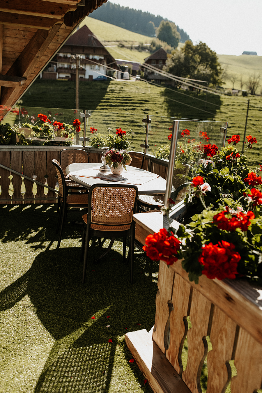 Schaukel und Trampolin Jungbauernhof