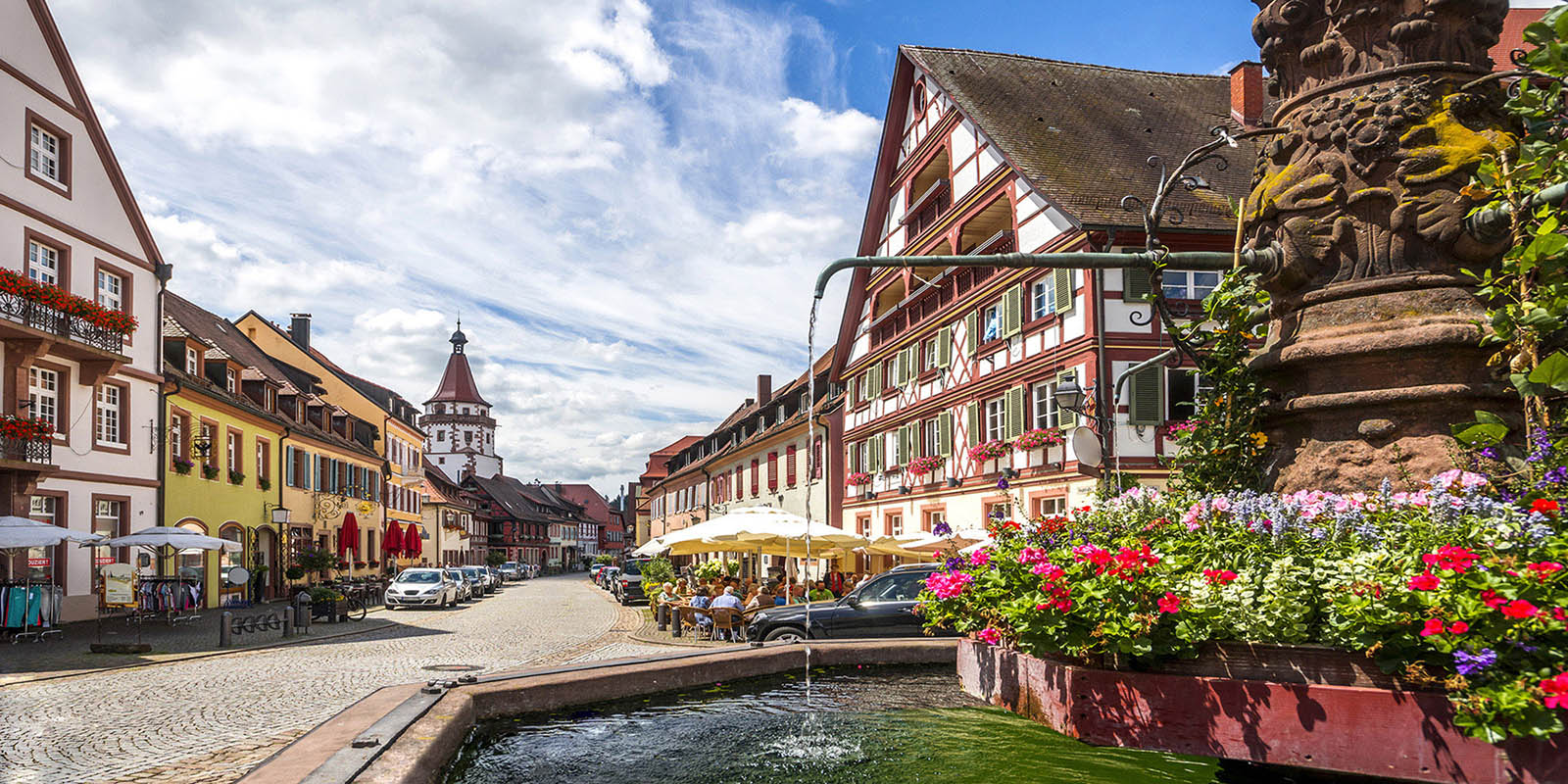 Altstadt Gengenbach Brunnen