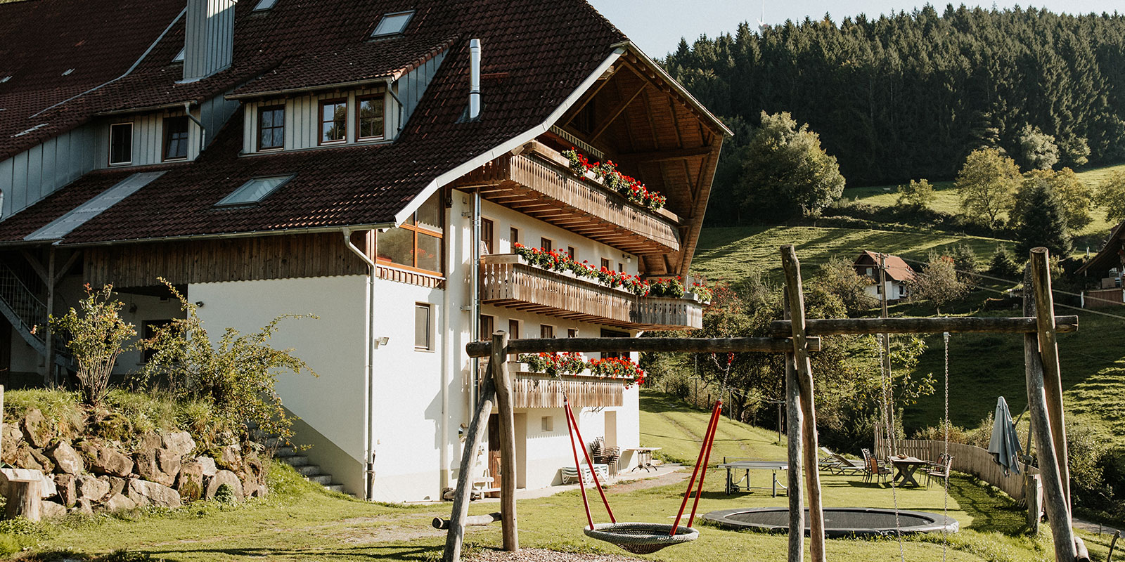 Mühlenbach im Sonnenuntergang